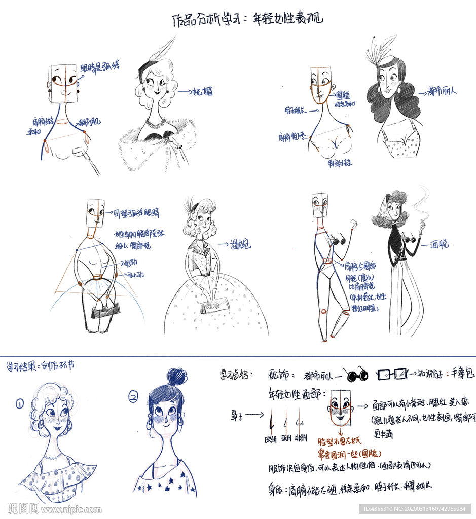 年轻女性