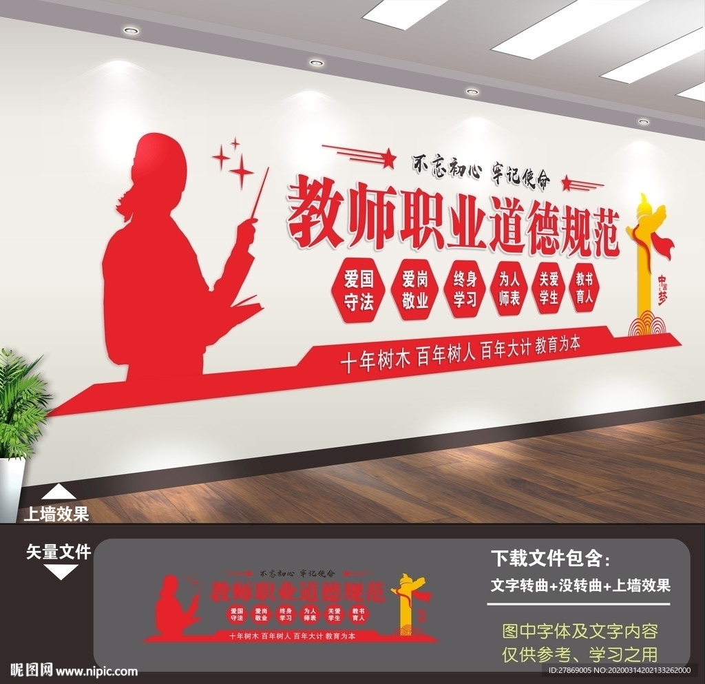 教师办公室文化墙