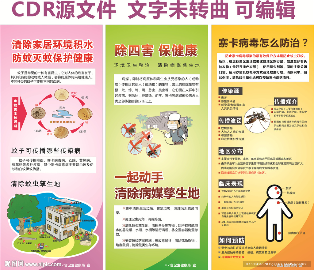 爱国卫生运动海报