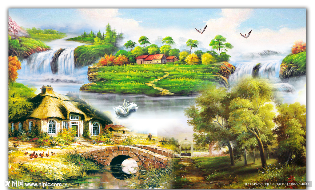 风景油画