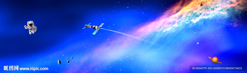 巨幅宇宙星空