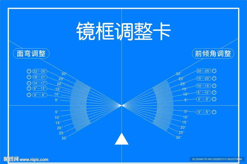 镜框调整卡