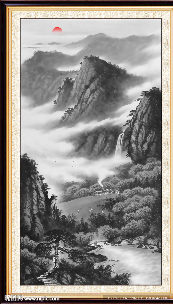 山水画