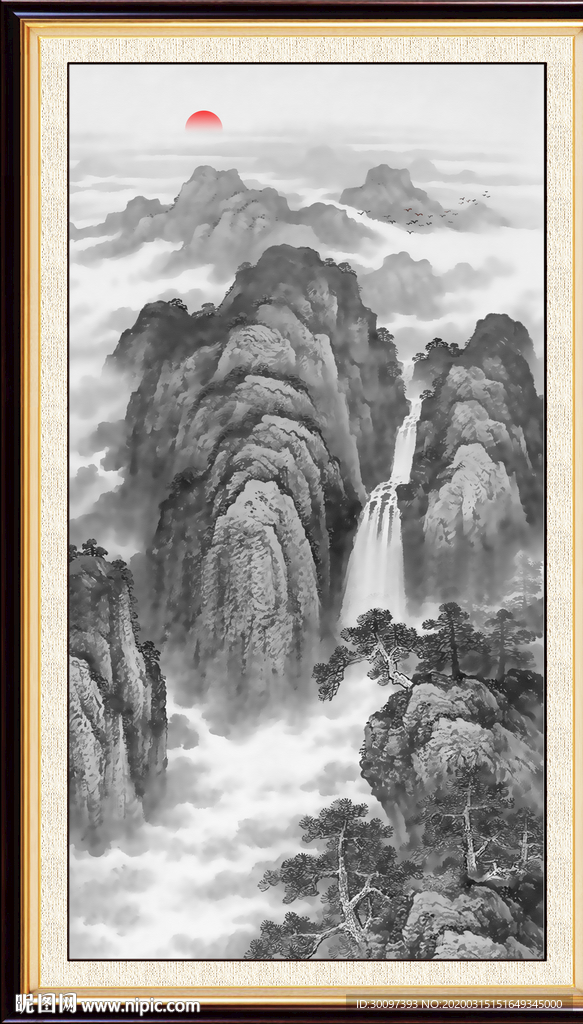 国画山水