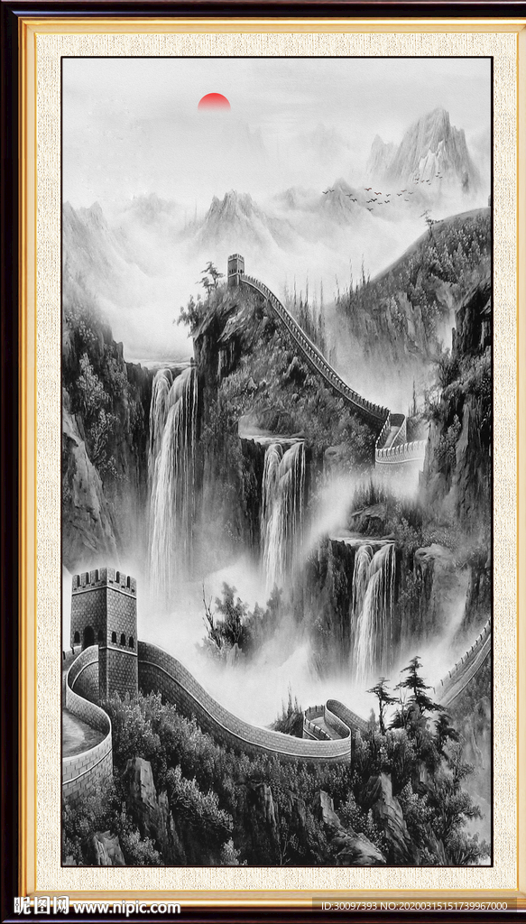 国画山水