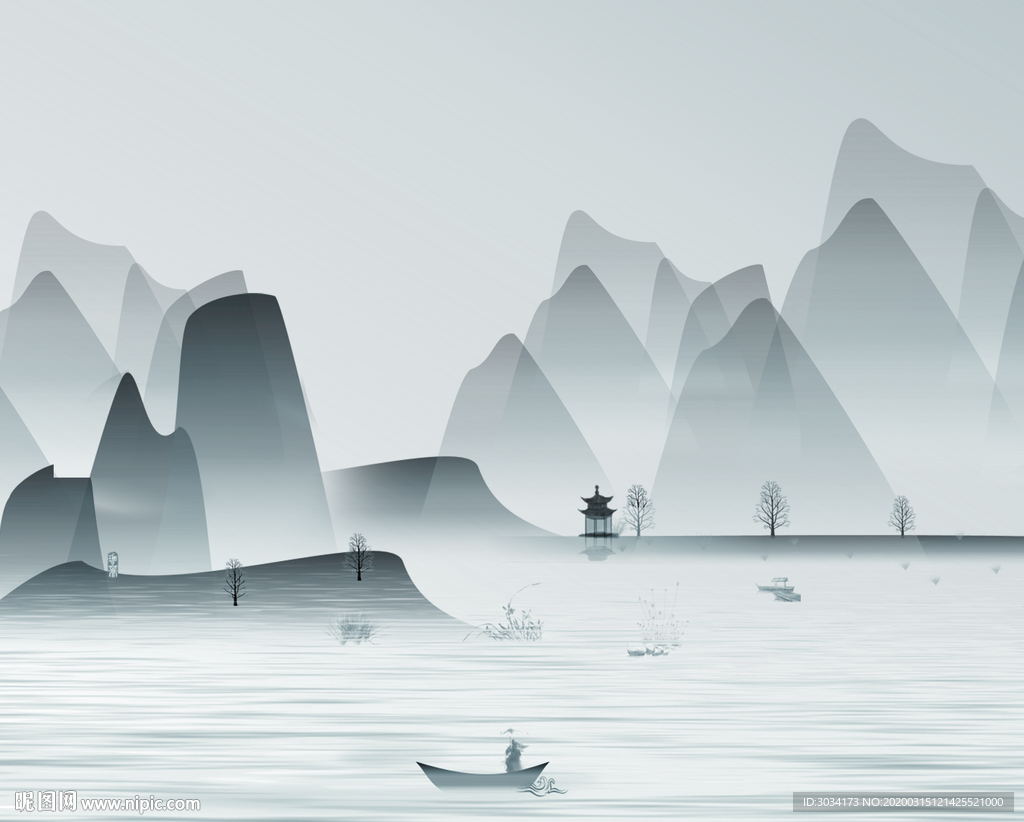山水画