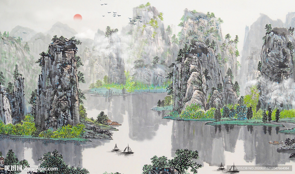 山水画