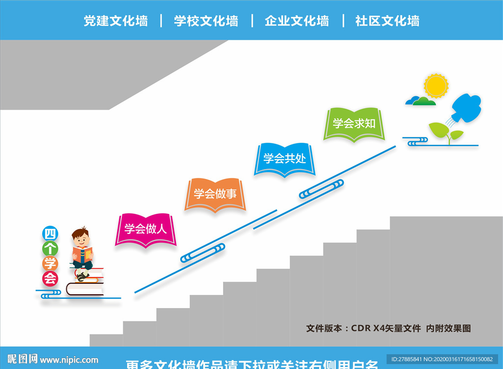 学校楼梯文化