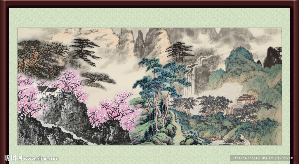 国画山水