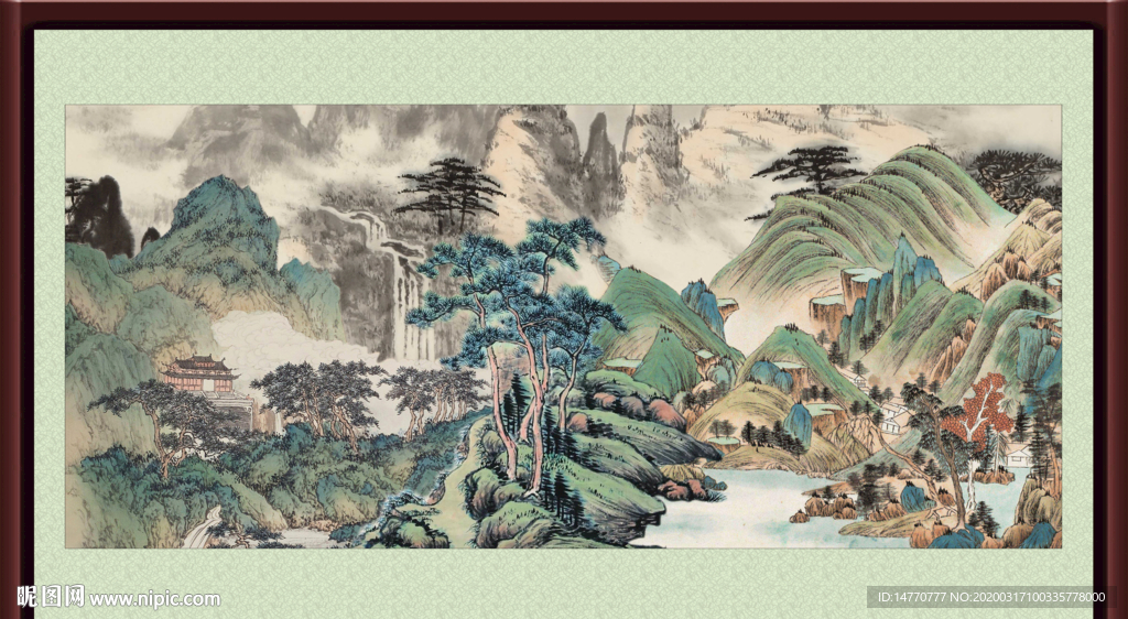 国画山水