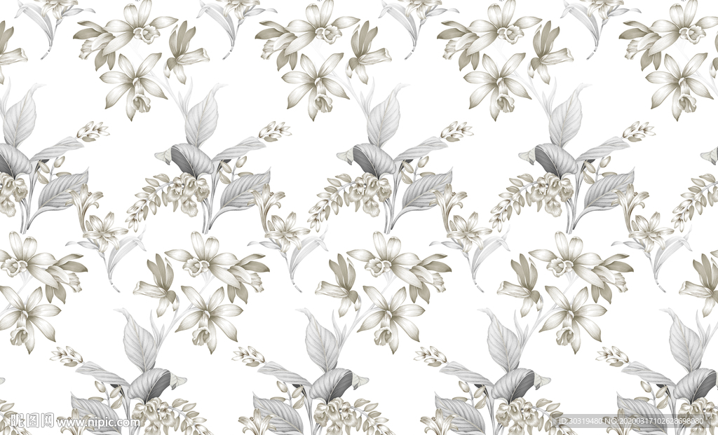 服装数码印花 丝巾印花 欧式