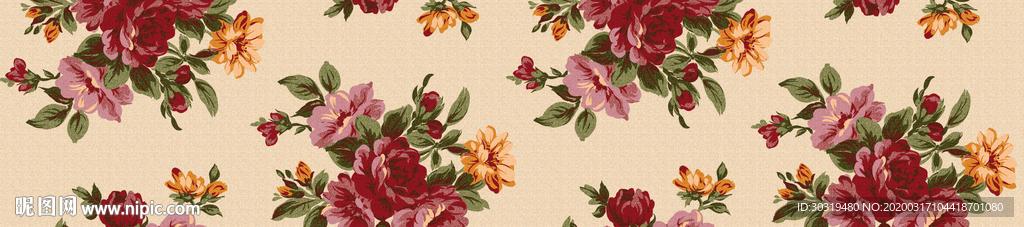 服装数码印花 丝巾印花 欧式