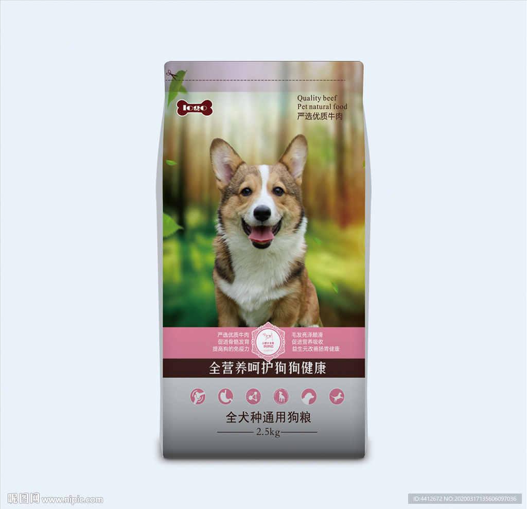 狗粮包装 全犬种通用狗粮