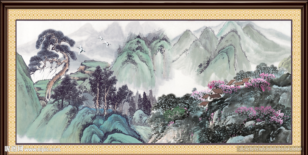 国画山水