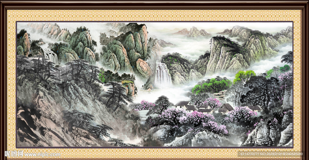国画山水