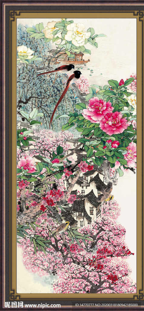 国画山水