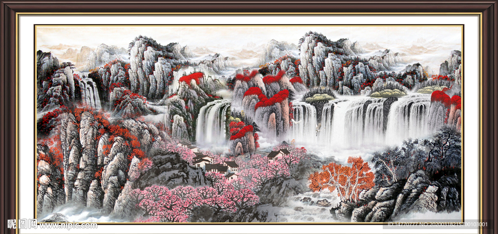 国画山水