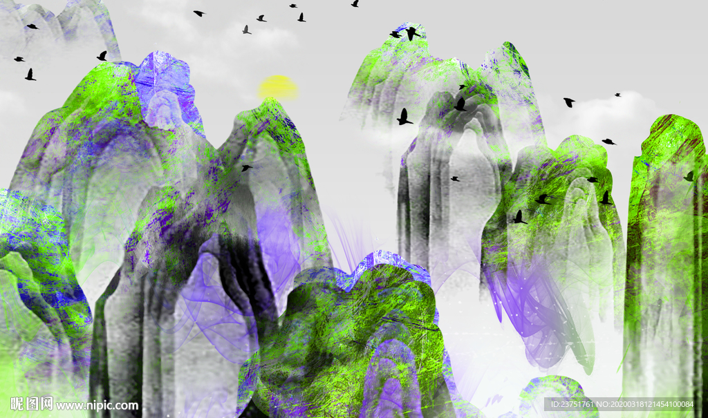 山水画