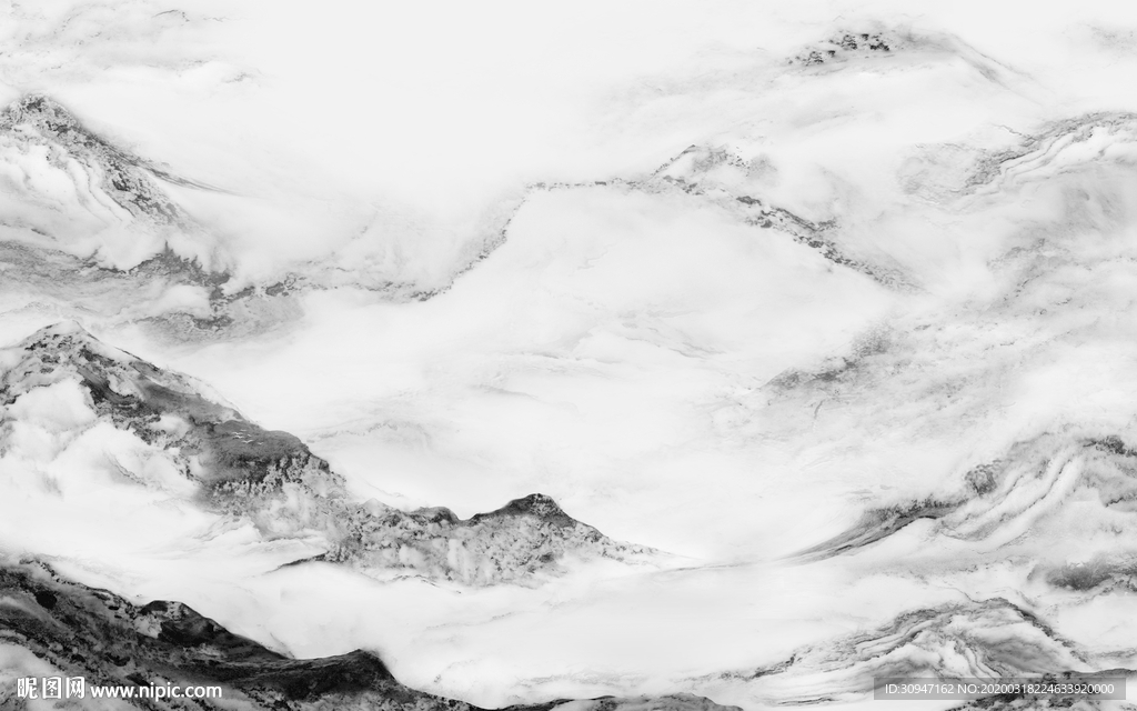 爵士白山水石纹背景 TIF分层