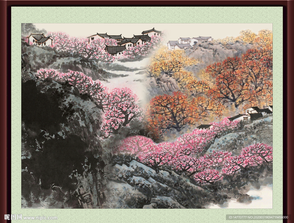 国画山水