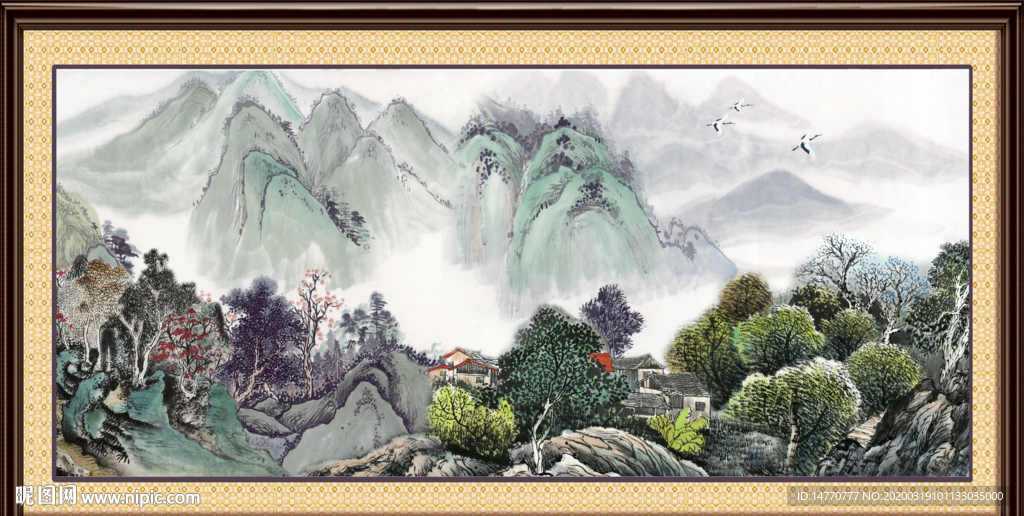 国画山水