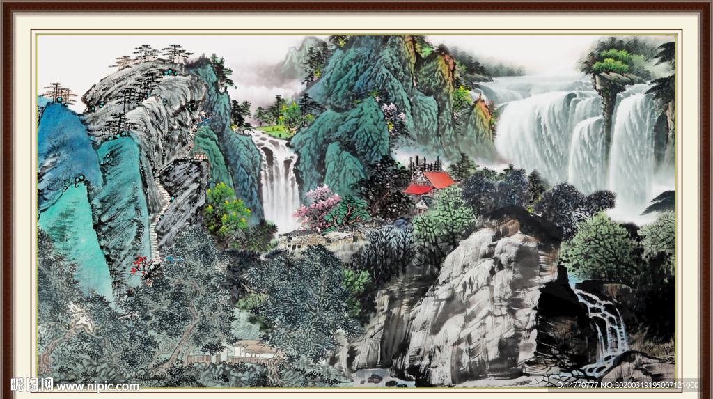 国画山水