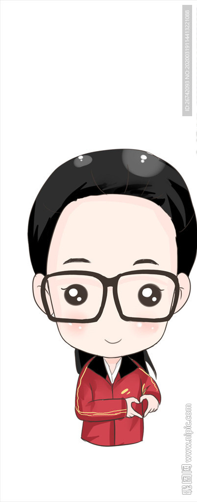 原创Q版 PSD精细分层人物