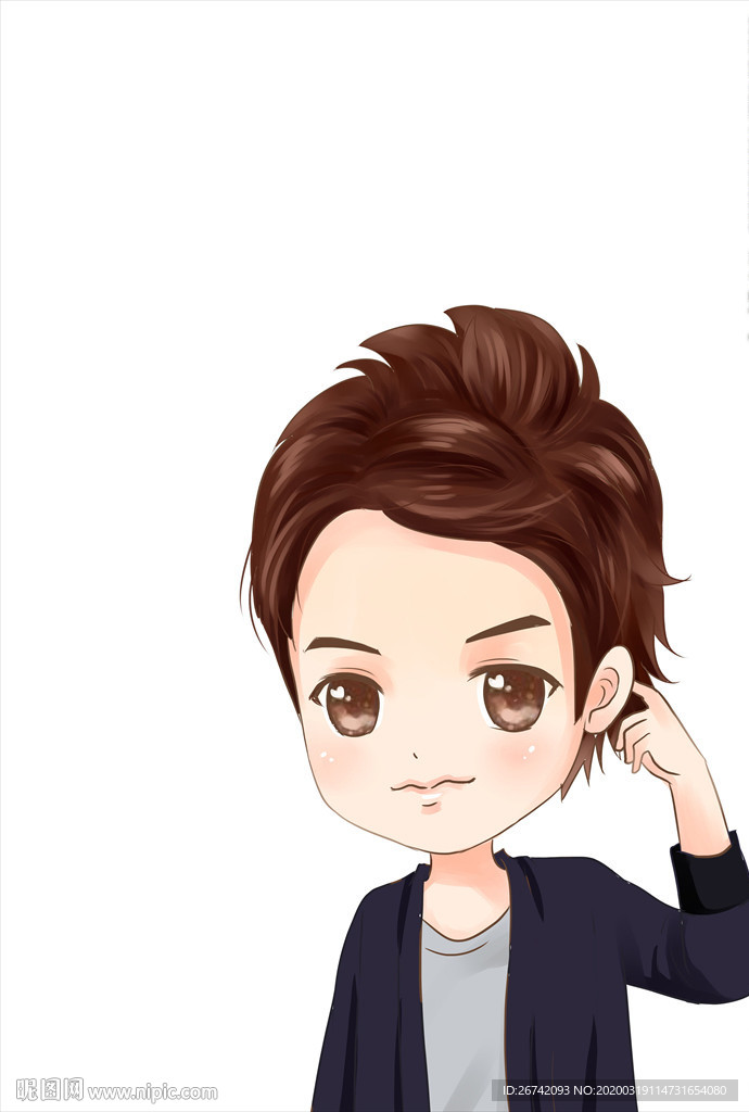 原创Q版 PSD精细分层人物