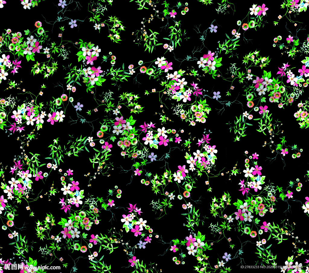 手绘花