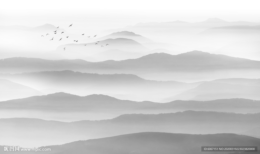 新中式山水画