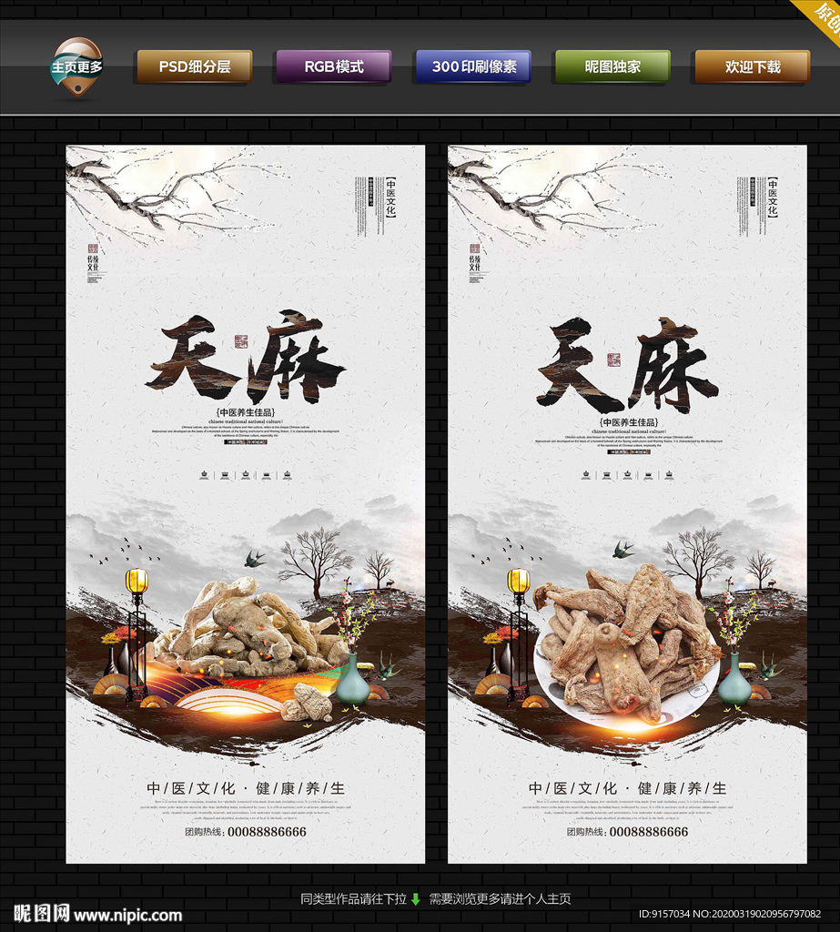 天麻