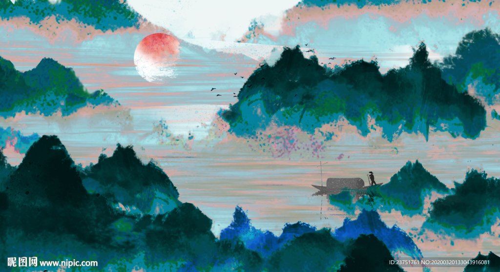 山水画