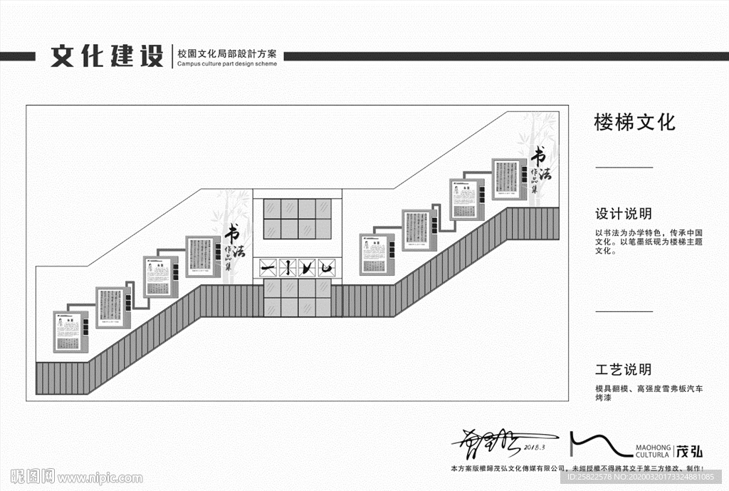 校园文化 楼梯过道文化