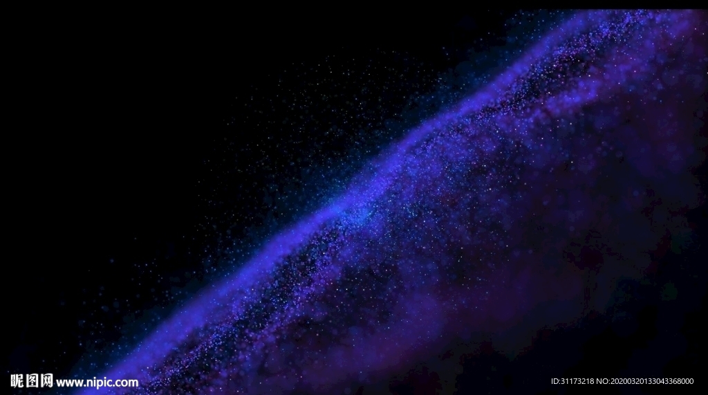 4K大气磅礴唯美银河星空宇宙尘
