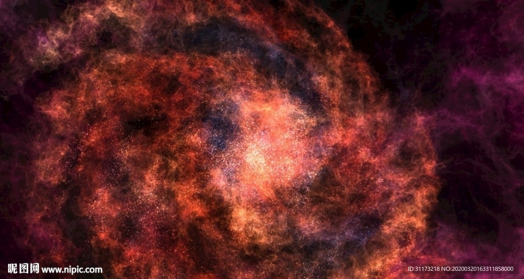 大气宇宙星辰银河太阳系视频素材