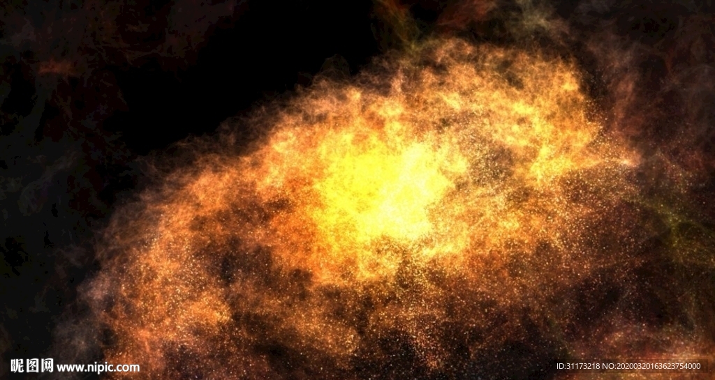 大气宇宙太阳系银河视频素材