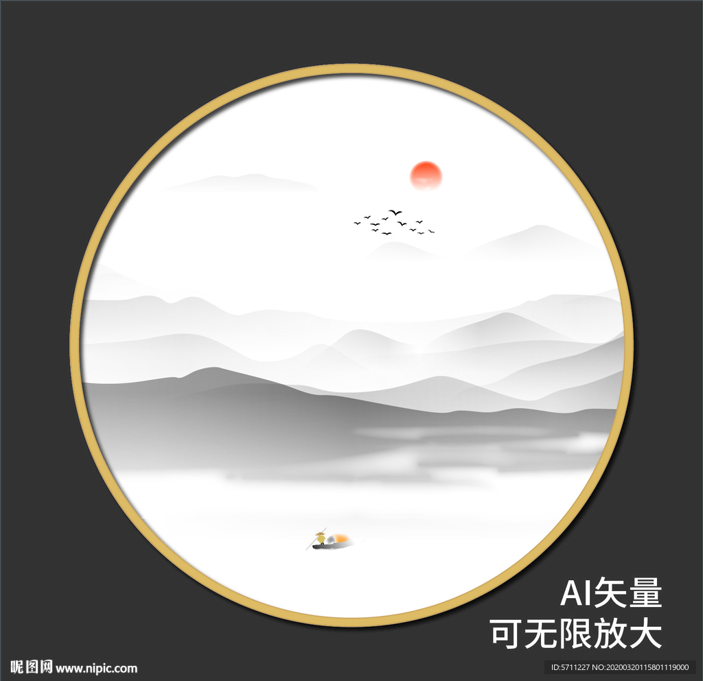 禅意水墨