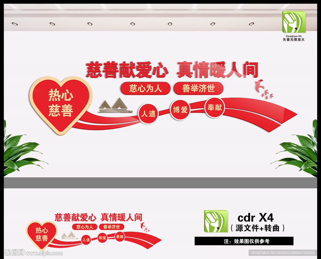 慈善文化墙