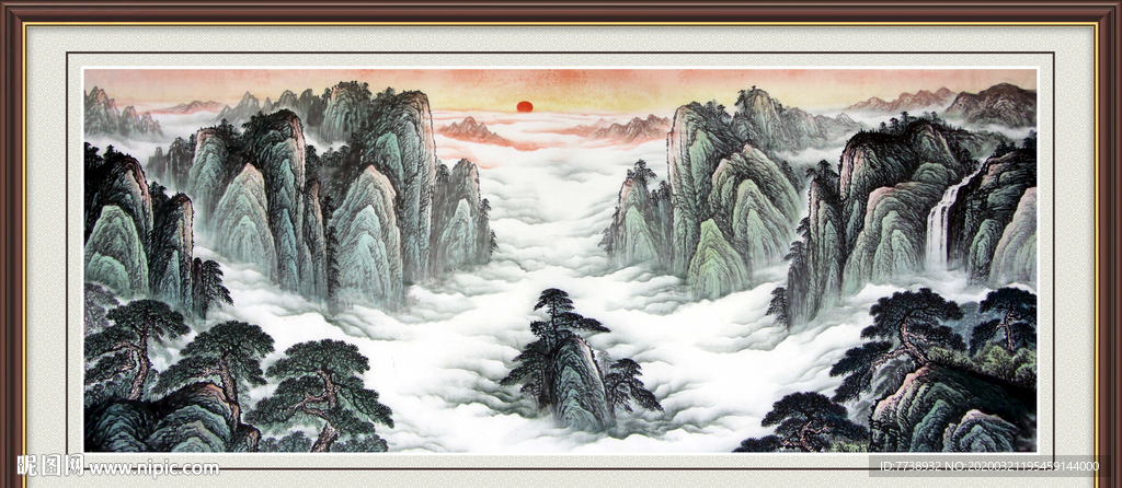 国画山水