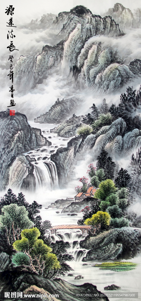 国画山水