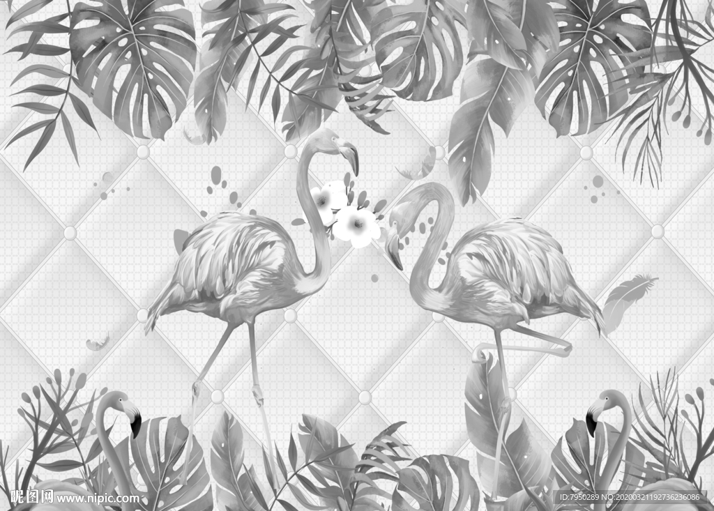 北欧背景墙
