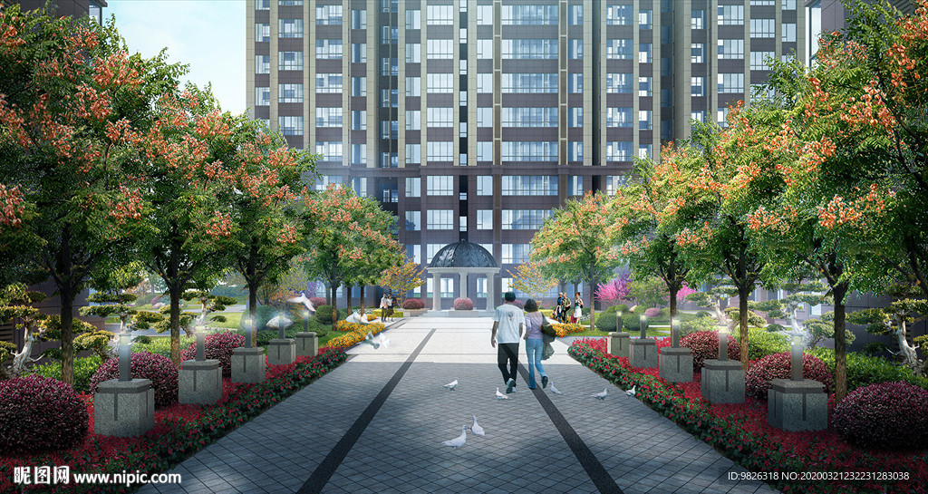小区绿化景观