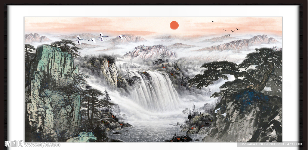 国画山水