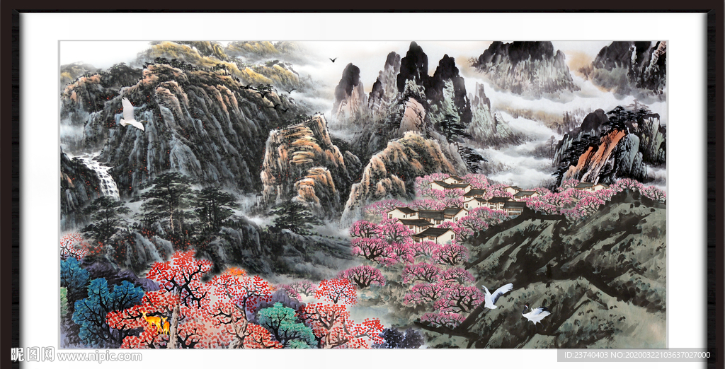 国画山水