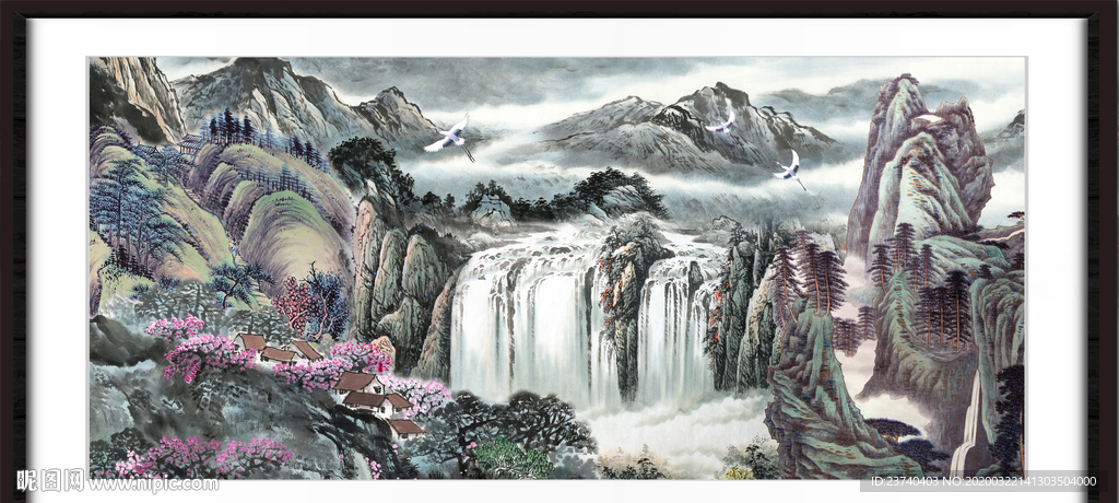 国画山水
