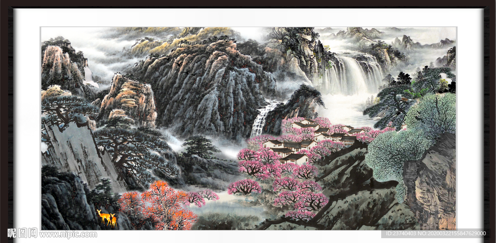 国画山水