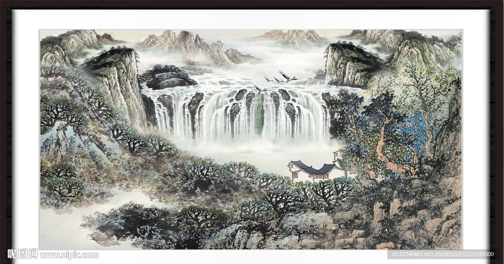 国画山水