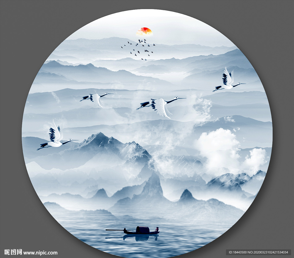 抽象水墨
