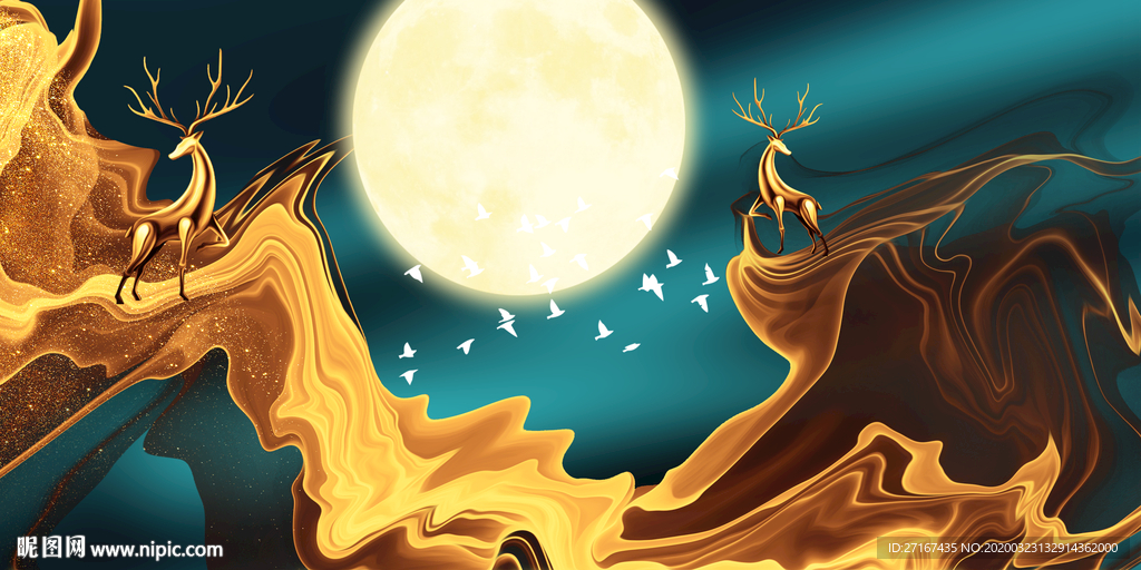 简约时尚装饰背景图