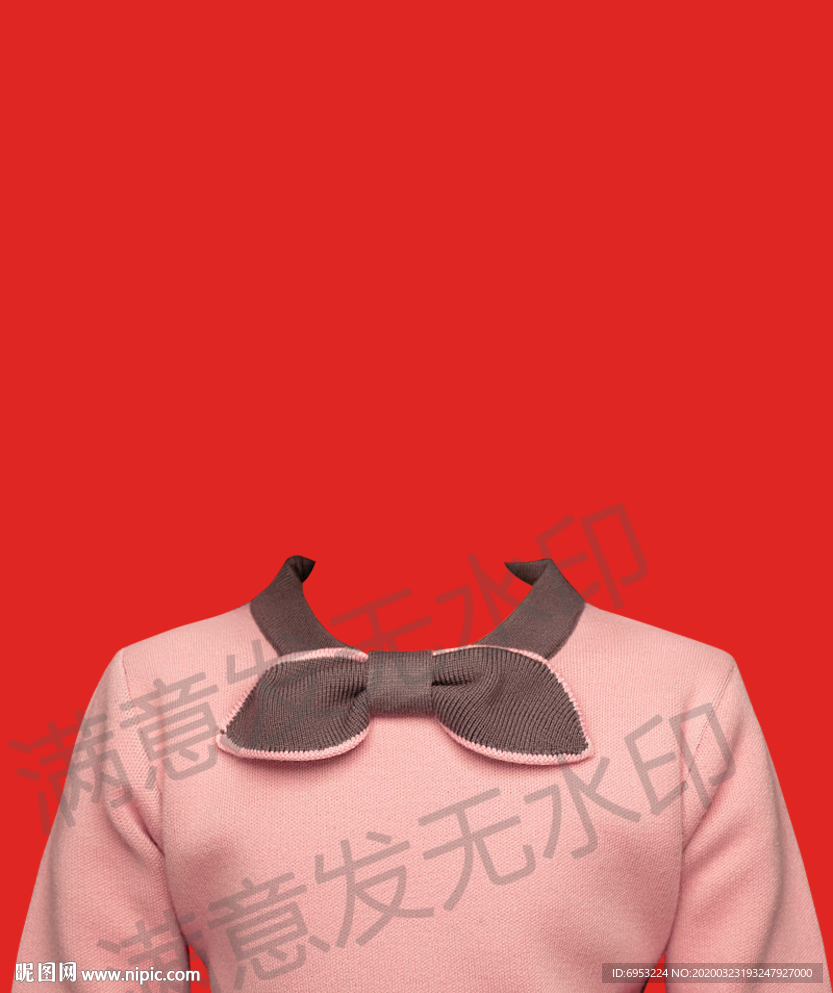 小女孩证件照衣服ps